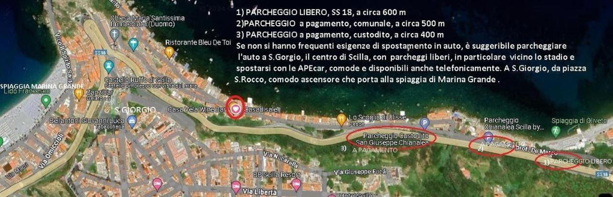 Casa Di Sale - Chianalea Villa Scilla Exteriör bild